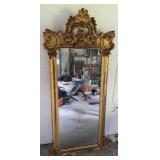 Antique 70in Peer Mirror - Guilding Has Damage