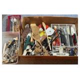 Large Group of Kitchen Utensils & Flatware