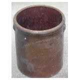 # 8 Brown Crock Marked on Both Sides - Line