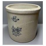 5 Gal Western Crock - Has Lines