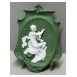 8in Jasper Ware Wall Hanger