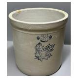 3Gal Western Stoneware Crock - Chip on Back