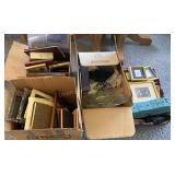 4,Boxes of Picture Frames, Plato Mirror