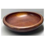 Nice Large Mahogany/Walnut Bowl