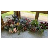 Group of Artificial Flowers