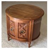 Maple Cylinder Table
