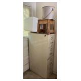 File Cabinet Step Stool & Foam Cooler