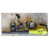 Ryobi 18v Leaf Blower 1.5 & 4ah Batteries 3