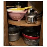 Cabinet Full of Pots & Pans