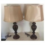 Two modern lamps