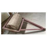 Solid Concrete Yard Roller - 24in Wide