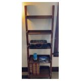 Stair Case Style Boom Shelf w/ Modern Decor