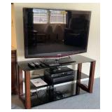 Samsung 46in TV With Firestick, DVD & Stand