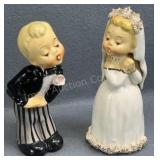 Napco Bride & Groom Figuines