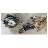 Corded Tools - Grinder, Saw, Drill