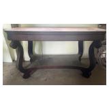 Antique mahogany table