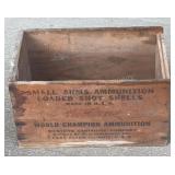 Western Wooden Ammo Box