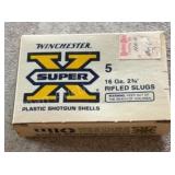 16Ga Rifled Slugs - 5Rds