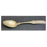 1.9 Oz Coin Silver Serving Spoon