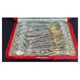 10.6 Oz 12 Ornate Sterling Forks