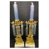 Fancy Candle Stands Missing 3 Prisms