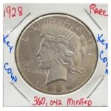 1928 Silver Peace Dollar