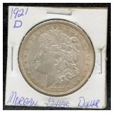 1921 D Morgan Silver Dollar