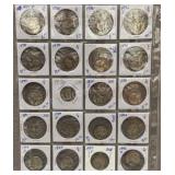 20X Washington Silver Quarters