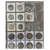15X Walking Liberty Silver Half Dollars