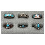 6 Decor Rings