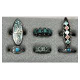 6 Decor Rings