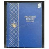 1948-1963 D Franklin Half Dollar Complete Book