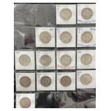 14x Walking Liberty Half Dollars 1916-1920
