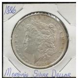 1886 Morgan Silver Dollar