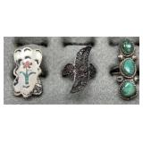 3 Decor Rings