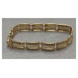 10K Gold Bracelet - 8.19g