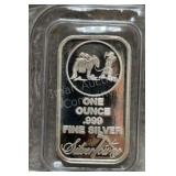1oz Fine Silver Bar - 999 Fine Silver