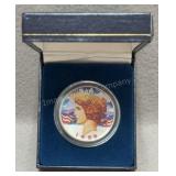 1922 Painted Peace Silver Dollar
