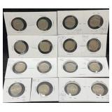 16 Buffalo Nickels