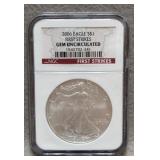 2006 Silver Eagle Uncirculated Dollar