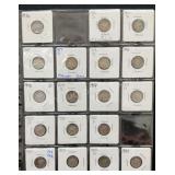18 Mercury Dimes 1916-1924