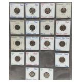 17 Rosevelt Dimes Many Are Proofs