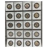 20x Washington Silver Quarters