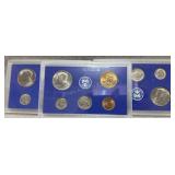 3 US Mint Coin Sets, Buffalo, Sacajawea, JFK, Etc
