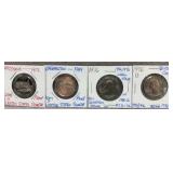 4 Proof State Quarters - Various Dates