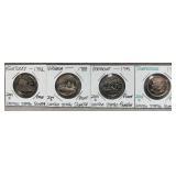 4 Proof State Quarters - Various Dates