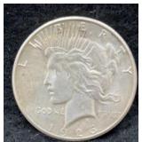 1926 S Silver Peace Dollar