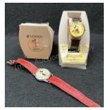Pair of Mickey Mouse Watches Lorus & Bradley
