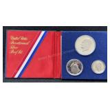 Bicentennial Silver Proof Set