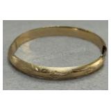 Unmarked Gold Bracelet